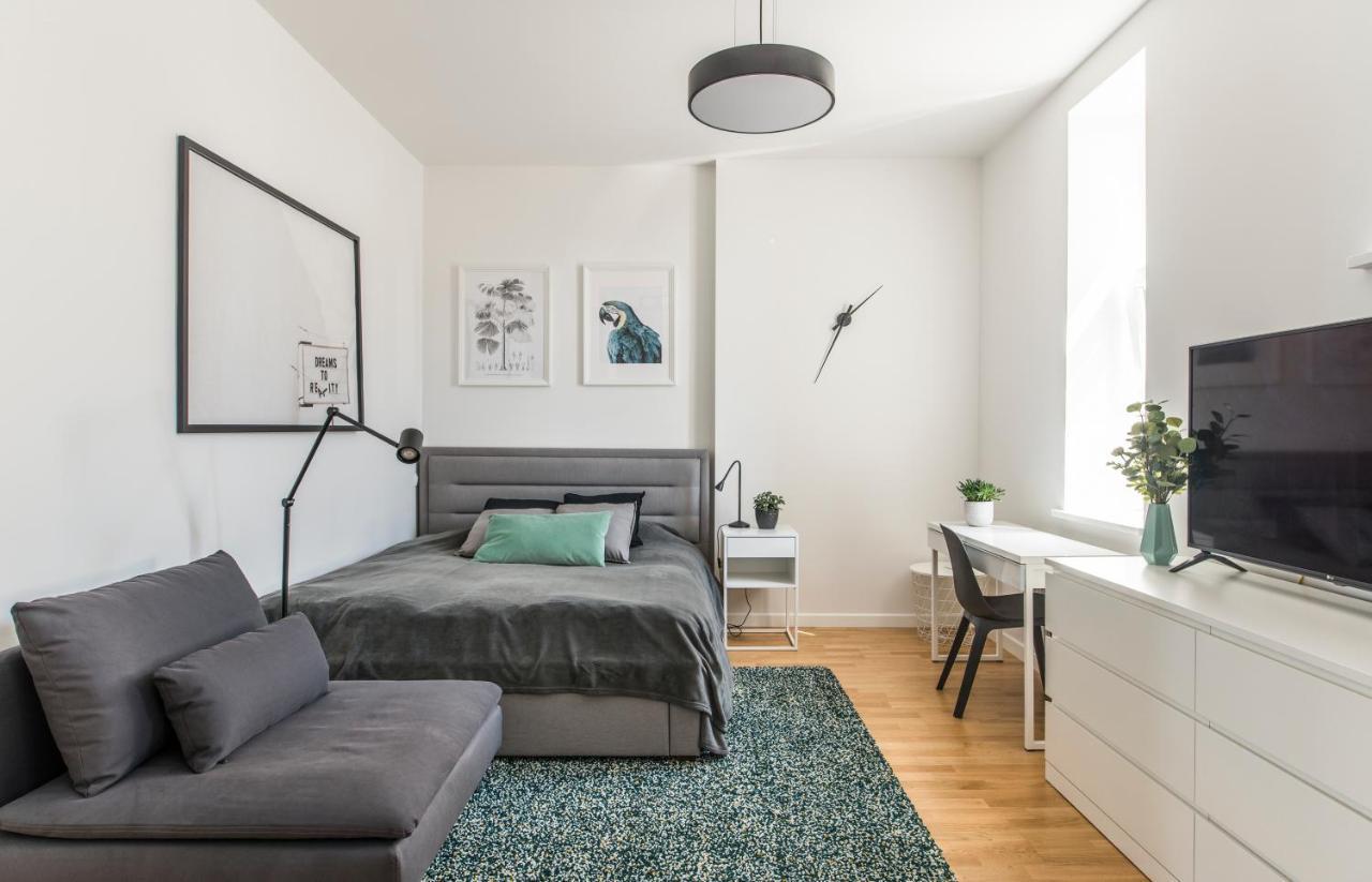 Cozy Modern Studio - Great For Short Trips ريغا المظهر الخارجي الصورة